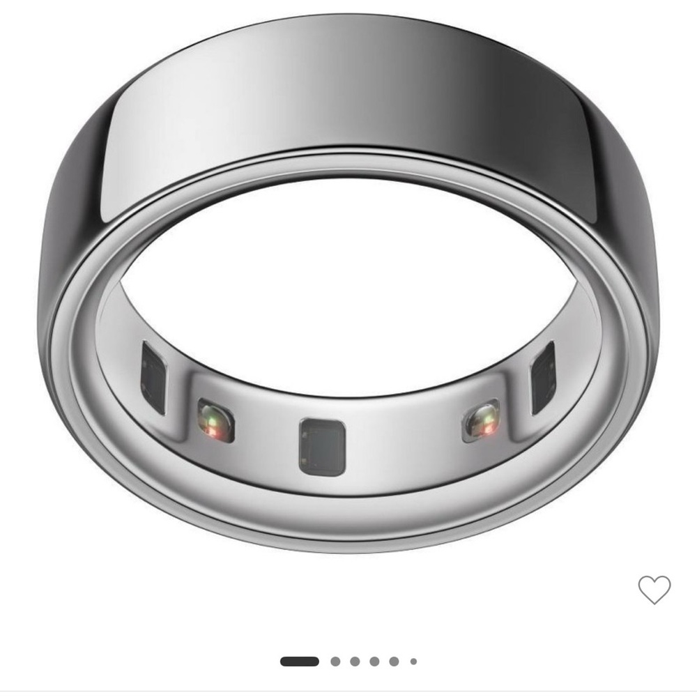 Oura Silver Wellness Ring Gen 4